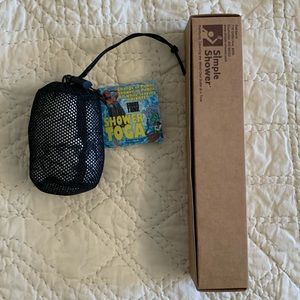 New unopened Shower Toga and Simple Camping Shower